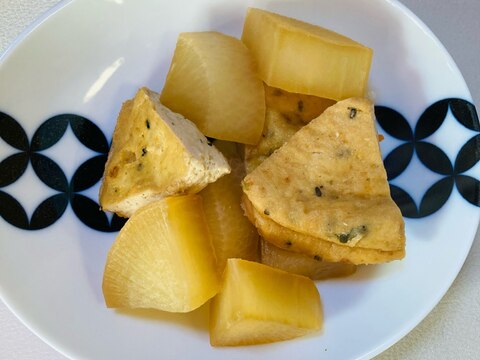 子供と一緒に！がんもと大根の煮物